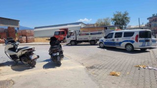 Çarpışan motosikletlerin sürücüleri yaralandı