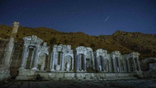 Gökyüzünün görsel şöleni Psidianın antik kentleriyle birleşti