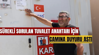 Günde defalarca aynı soruyla karşılaşan esnaf çözümü cama astığı yazıyla buldu