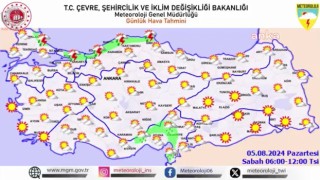 HATAY İÇİN KUVVETLİ RÜZGÂR UYARISI