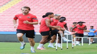 Hataysporda Kasımpaşa maçının hazırlıkları sürüyor