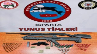 Ispartada 206 şok uygulamada çok sayıda malzeme ele geçirildi