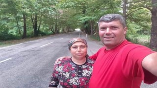 Kamyonet 50 metrelik uçuruma yuvarlandı: 1 ölü, 1 yaralı