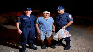 Kaybolan Alzheimer hastası yaşlı adam jandarma tarafından ormanda bulundu