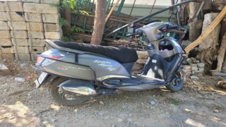 Kaza yapan motosikletin sürücüsü yaralandı