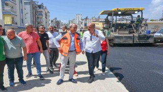 Kuzeyyaka mahallesinde sıcak asfalt sevinci