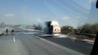 Mersinde itfaiyenin zamanında müdahalesi faciayı önledi