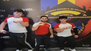 Mersinli sporcu Dünya Bilek Güreşi Şampiyonasında altın madalya kazandı