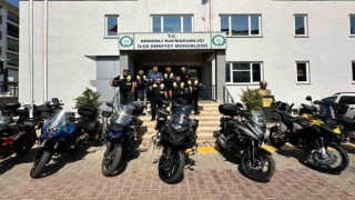 Motosiklet tutkunları kask kullanımına dikkat çekti