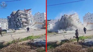 Önce film gibi izlediler, sonra da kaçtılar