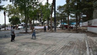 Şehit Jandarma Er Hakan Güleç Parkında yenileme çalışmaları sona yaklaşıyor