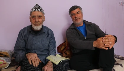 103 yaşındaki yaşlı adam, doğal beslenerek yıllara meydan okuyor