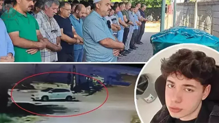 17 yaşındaki lise öğrencisinin okulun ilk gününde öldüğü feci kaza kamerada