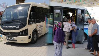 2 MAHALLEYE İLK KEZ DOLMUŞ SEFERLERİ BAŞLADI