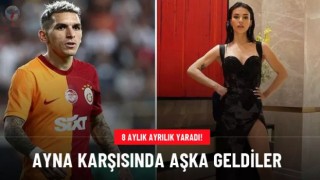 8 aylık ayrılık yaradı! Torreira ve Devrim Özkan ayna karşısında aşka geldi