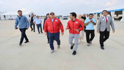 Adana Havalimanında TEKNOFEST hazırlıkları sürüyor