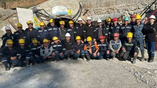 Adanada maden ocağında deprem tatbikatı yapıldı