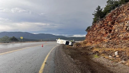 Aksekide trafik kazası: 1 yaralı