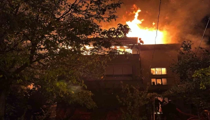 Annesiyle tartışıp evi yaktığı iddiası