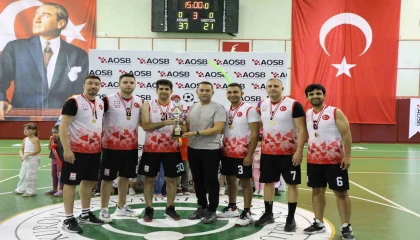 AOSB Spor Şenliği çerçevesinde 2. Basketbol Turnuvası sonuçlandı