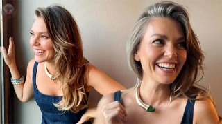 Aslı Enver, katıldığı gecede güzelliğiyle dikkati çekti