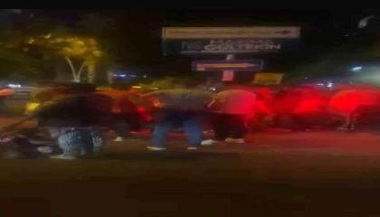 Bekçiyi kolundan bıçaklayan genç kız ayağından vuruldu