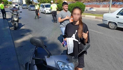 Ehliyetimi yeni aldım, sisteme düşmemiş diyen genç kız cezadan kurtulamadı