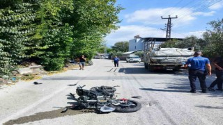 Erzinde trafik kazası: 1 yaralı