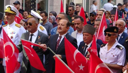 Gaziler Günü Mersinde törenle kutlandı