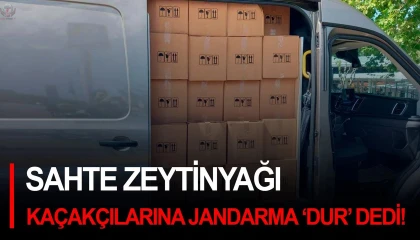 HATAY’A SAHTE ZEYTİNYAĞI GÖNDERECEKLERDİ POLİS EKİPLERİ SAHTECİLERİ SUÇÜSTÜ YAKALADI