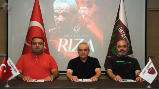Hatayspor, Rıza Çalımbay ile sözleşme imzaladı