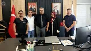 HÜRRİYET SAĞLIK-SEN’DEN SÖNMEZ`E TEBRİK ZİYARETİ