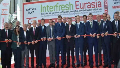 Interfresh Eurasia Fuarı İzmirde açıldı