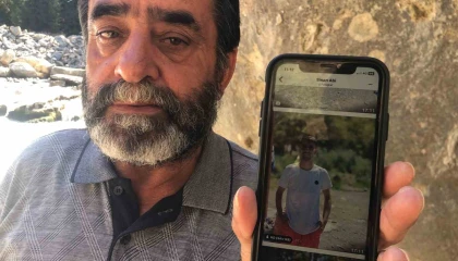 Irmakta 1,5 aydır aranan gencin suya girmeden hemen önceki fotoğrafları ortaya çıktı