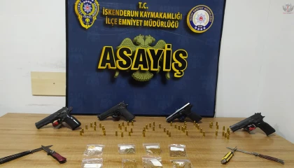 İskenderun'da 27 şüpheli şahıs yakalandı