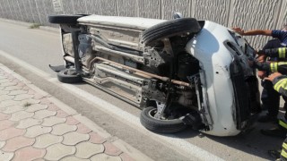 İskenderunda trafik kazası: 1 yaralı