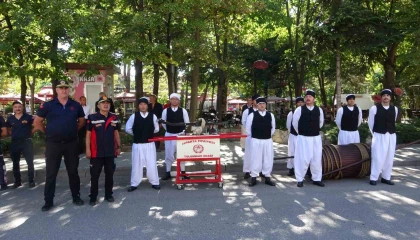 Ispartada İtfaiye Teşkilatının 310uncu kuruluş yıl dönümü kutlandı