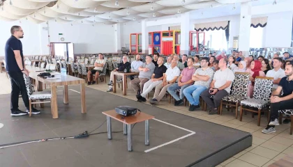 Kemer Belediye personeline afet eğitimi