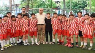 Kepezde Erenköy Mahallesine çim futbol sahası yapılacak