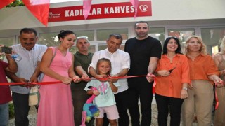 Manavgat Belediyesi kadınlar kahvehanesi açıldı