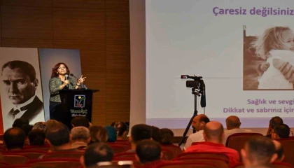 Manavgat Belediyesi sağlık söyleşileri devam ediyor