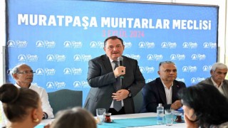 Muratpaşada muhtarlar meclisi toplandı