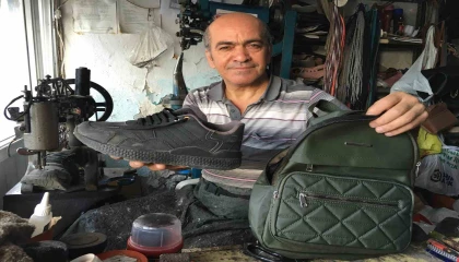 Okullar açıldı: Ayakkabı ve çanta tamirine talep arttı