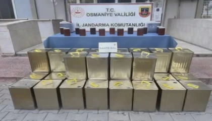 Osmaniyede jandarma 1 ton sahte bal ele geçirdi