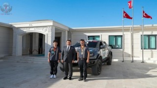RAİD ŞAMPİYONU BABA-OĞULDAN VALİ MASATLI'YA ZİYARET
