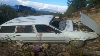 Şarampole yuvarlanıp kazada öldüğü zannedilen sürücünün mermiyle vurulduğu ortaya çıktı