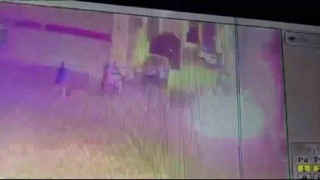 Silahlı ve EYPli saldırı kamerada