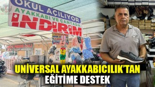 UNİVERSAL AYAKKABICILIK’TAN EĞİTİME DESTEK