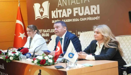 14. Antalya Kitap Fuarı başlıyor