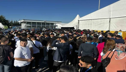 Açılıştan saatler önce TEKNOFEST yoğunluğu